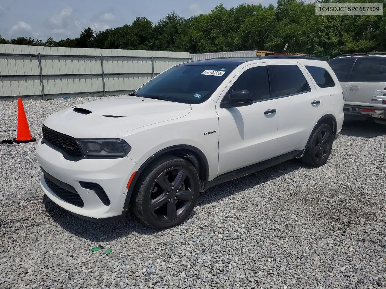 1C4SDJCT5PC687509 2023 Dodge Durango R/T