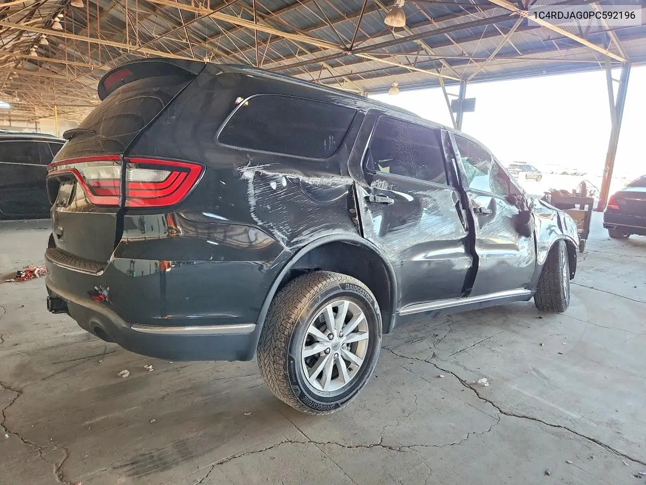 2023 Dodge Durango Sxt VIN: 1C4RDJAG0PC592196 Lot: 59689526