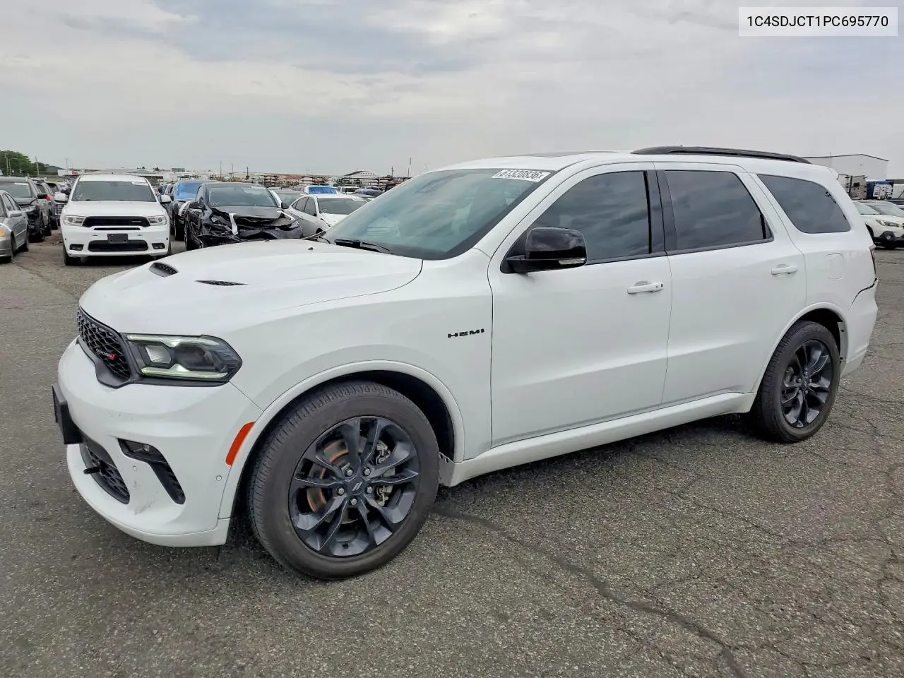 2023 Dodge Durango R/T VIN: 1C4SDJCT1PC695770 Lot: 61320836