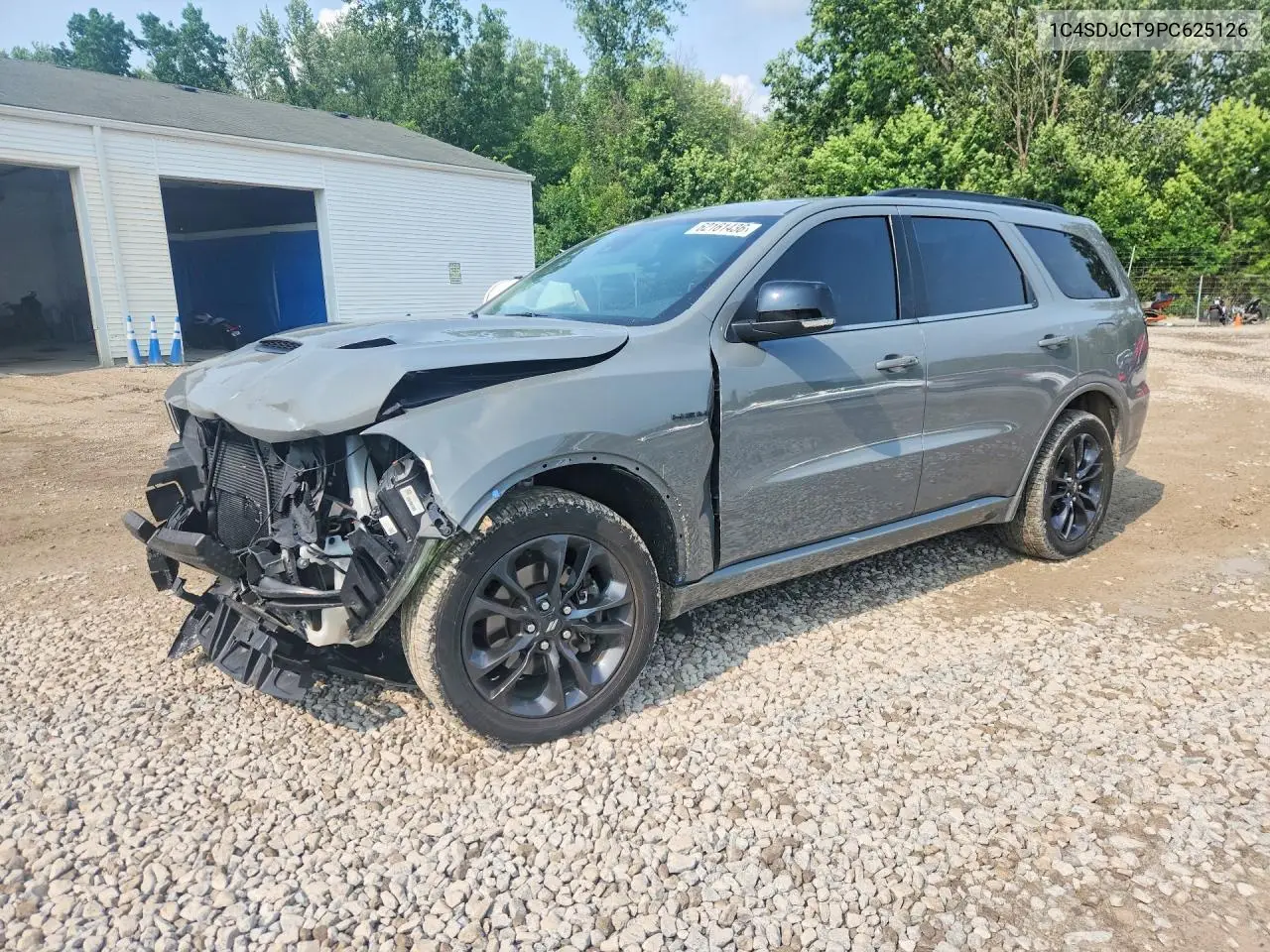 2023 Dodge Durango R/T VIN: 1C4SDJCT9PC625126 Lot: 62161436