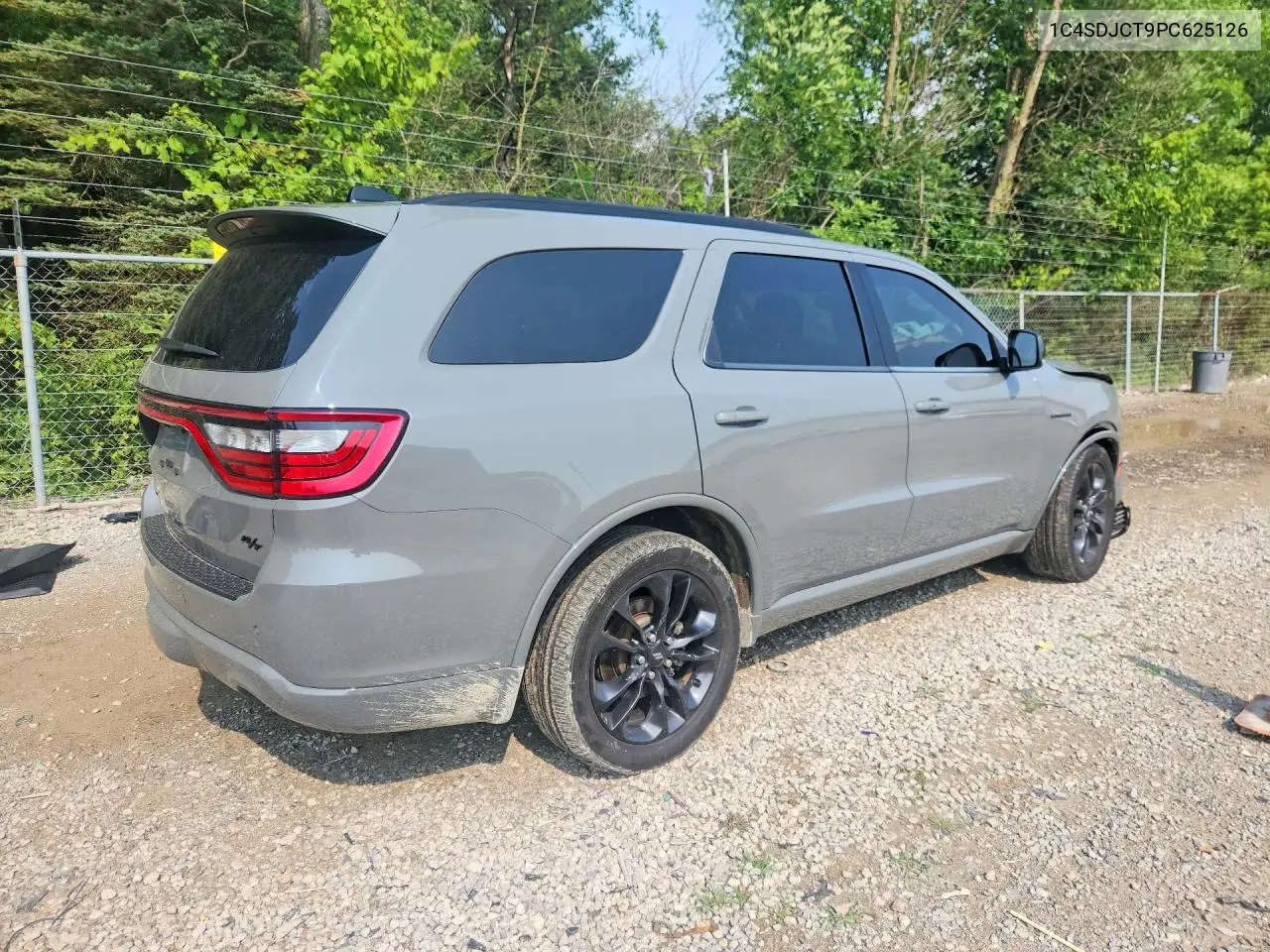 2023 Dodge Durango R/T VIN: 1C4SDJCT9PC625126 Lot: 62161436