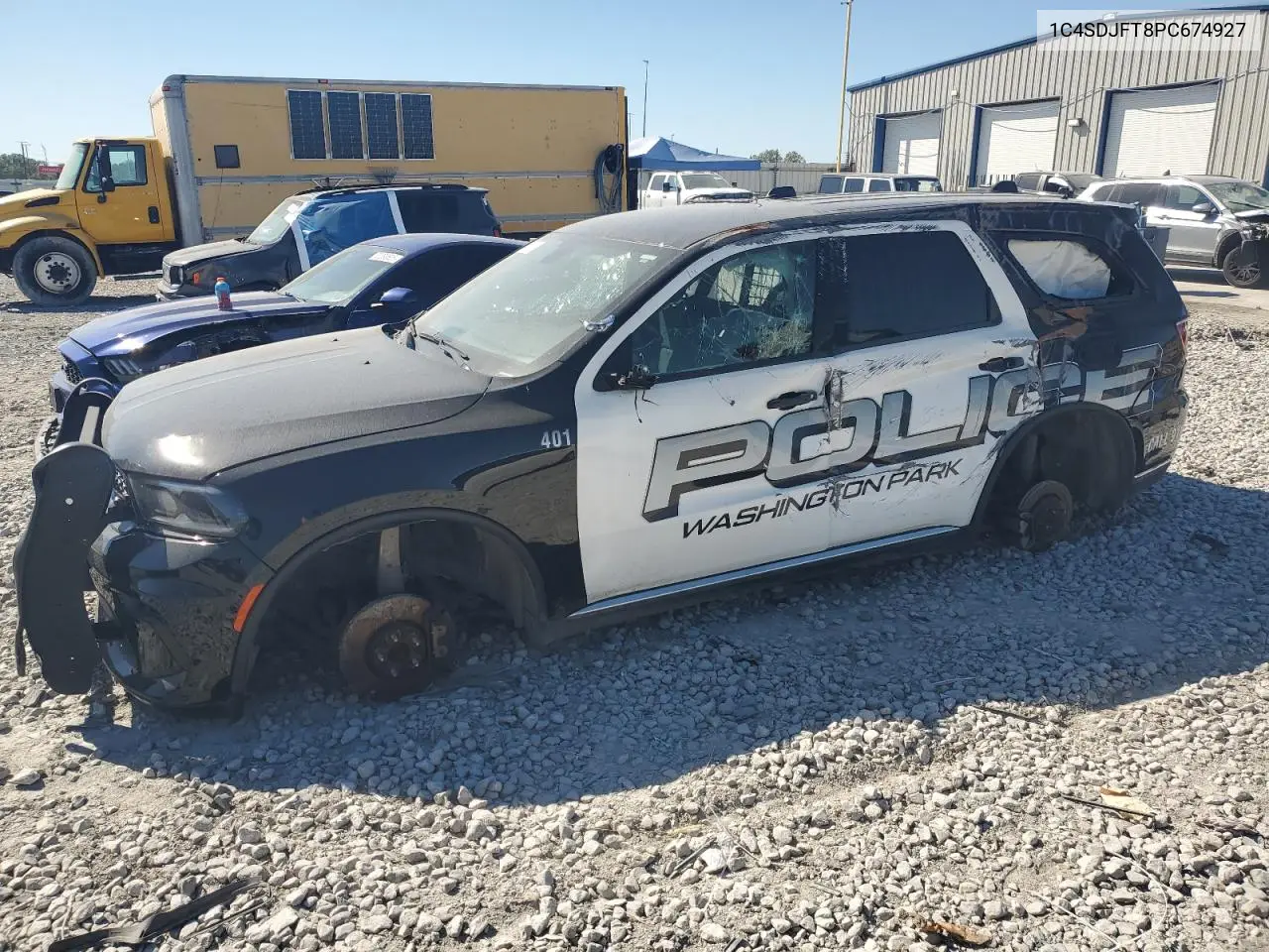 1C4SDJFT8PC674927 2023 Dodge Durango Pursuit