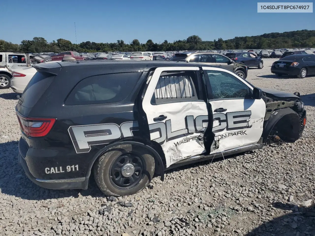1C4SDJFT8PC674927 2023 Dodge Durango Pursuit