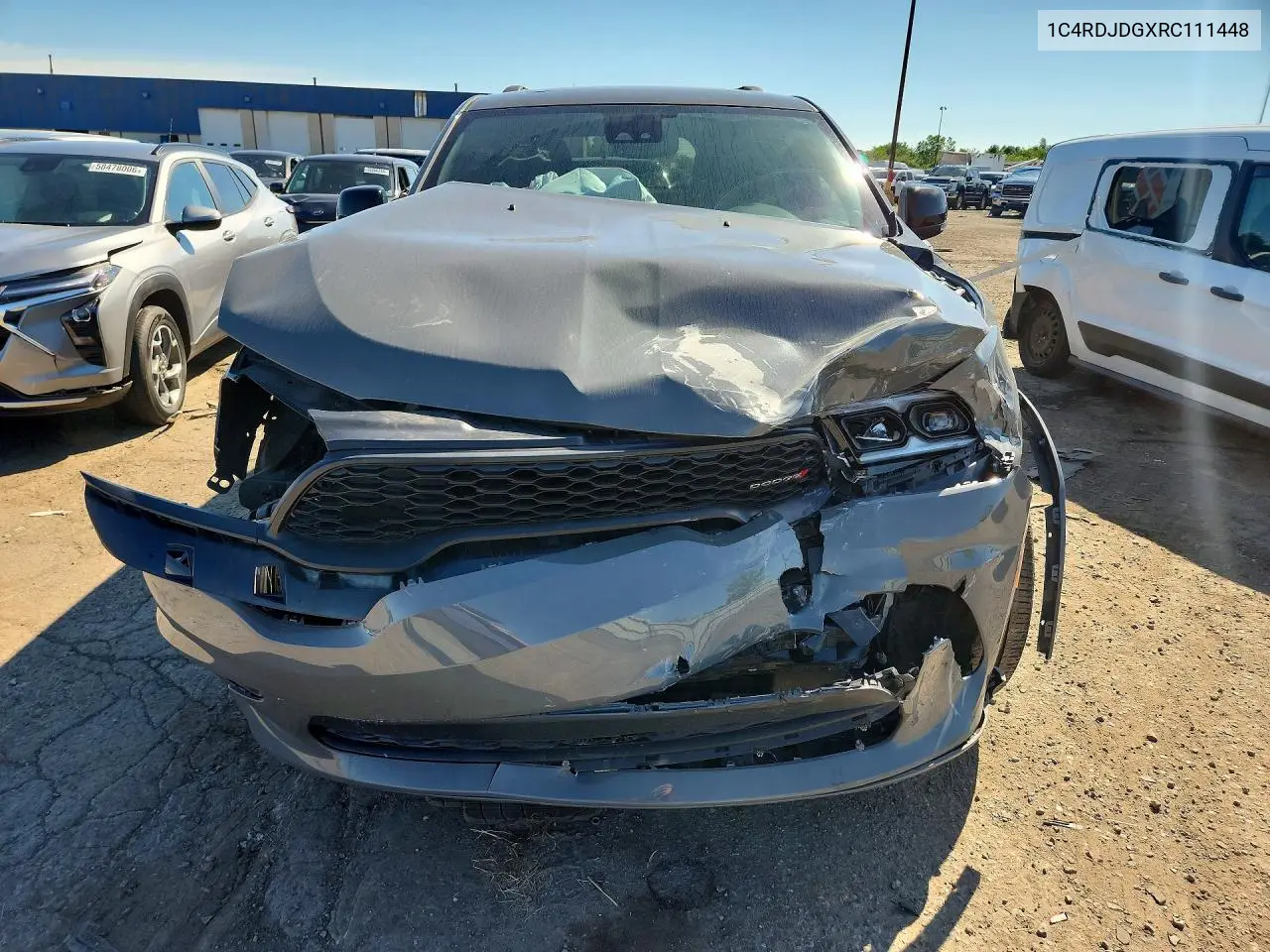 2024 Dodge Durango Gt VIN: 1C4RDJDGXRC111448 Lot: 58032136