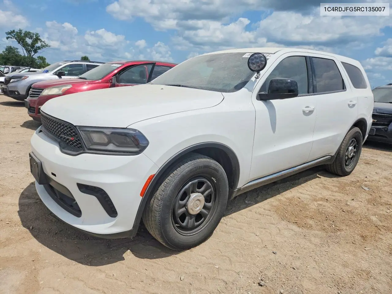 2024 Dodge Durango Pursuit VIN: 1C4RDJFG5RC135007 Lot: 60157216