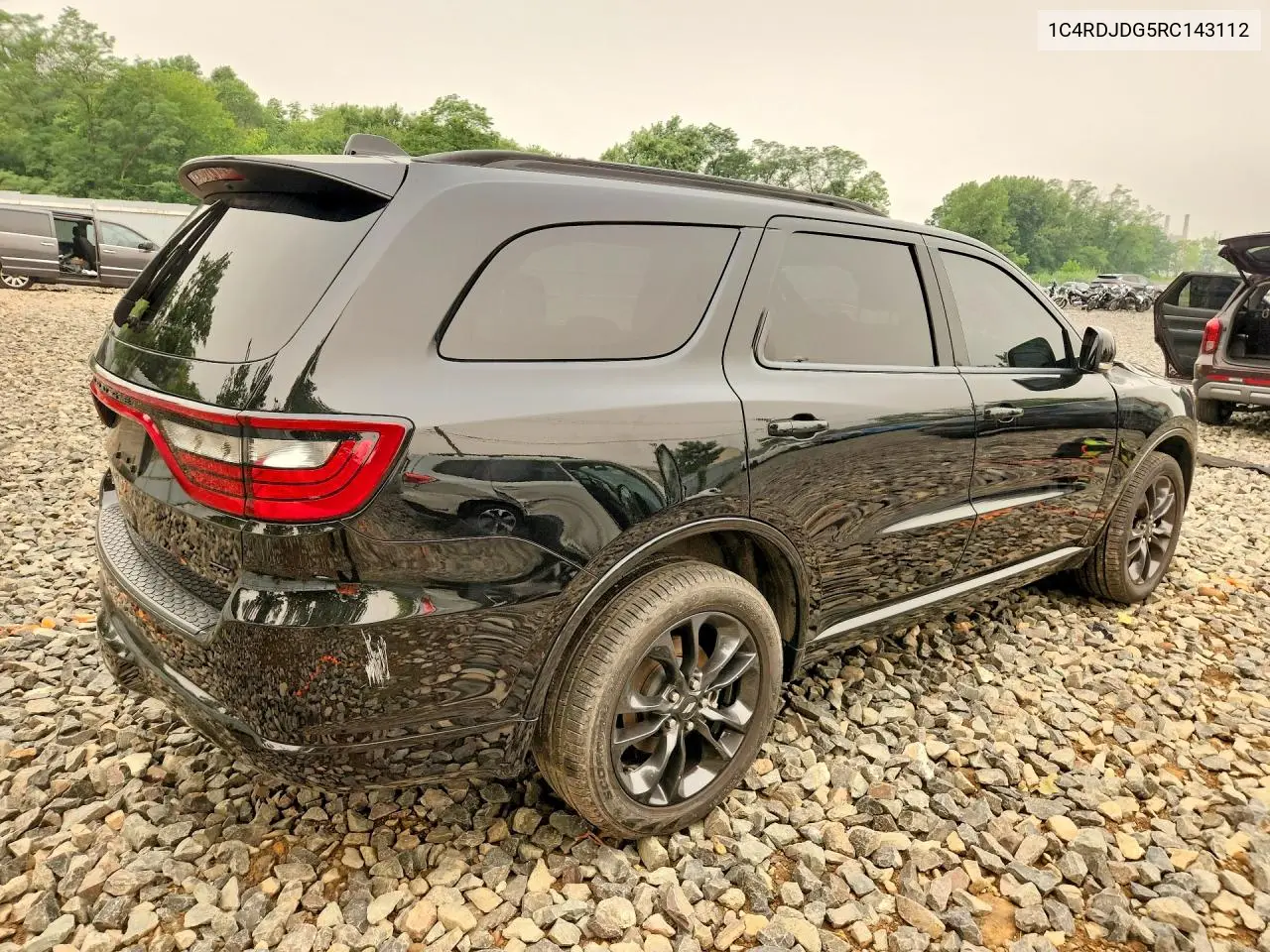2024 Dodge Durango Gt VIN: 1C4RDJDG5RC143112 Lot: 61029446