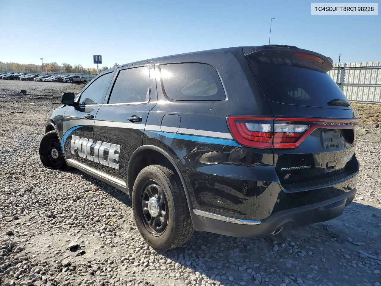 1C4SDJFT8RC198228 2024 Dodge Durango Pursuit