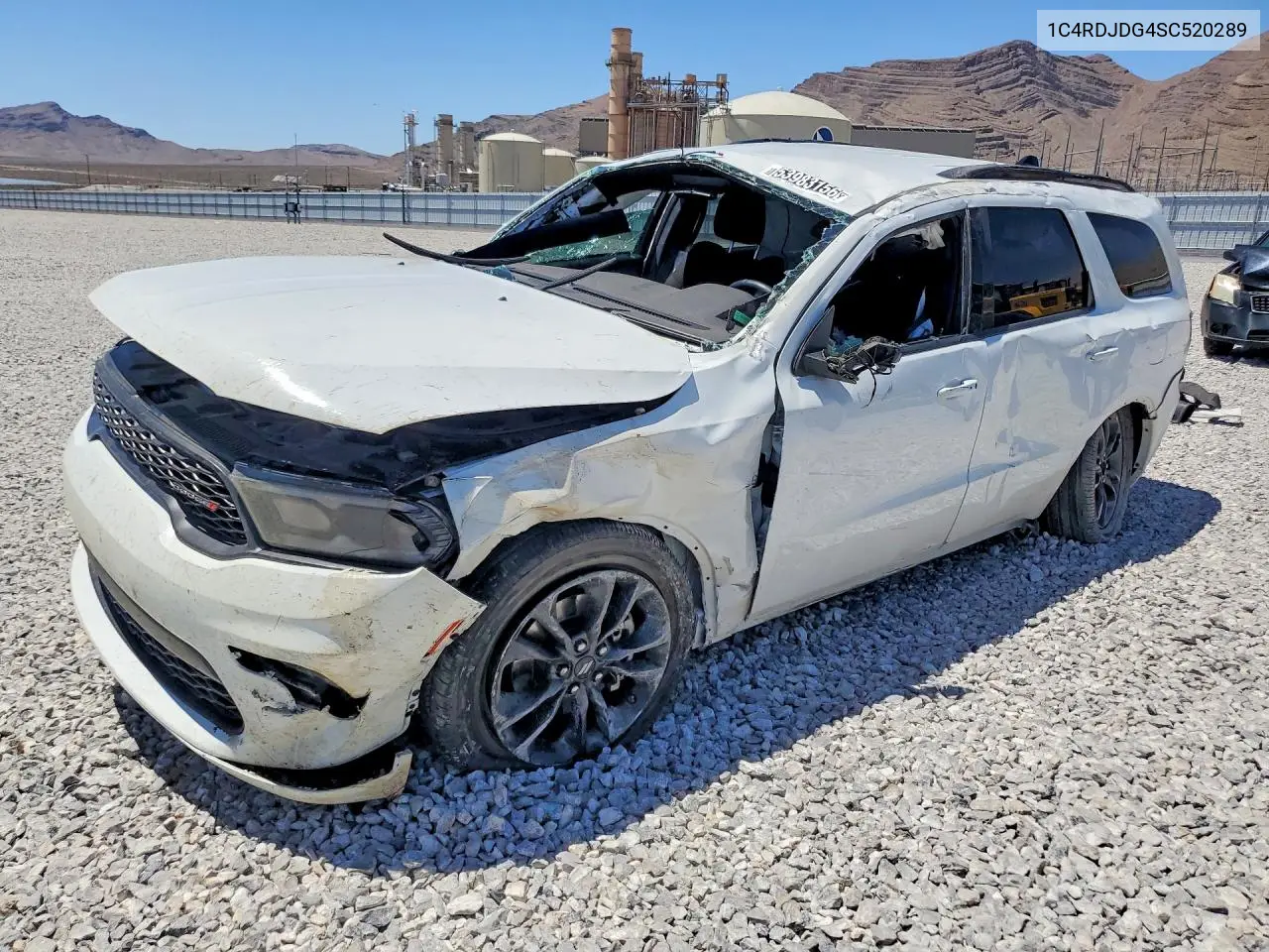 2025 Dodge Durango Gt VIN: 1C4RDJDG4SC520289 Lot: 53983156