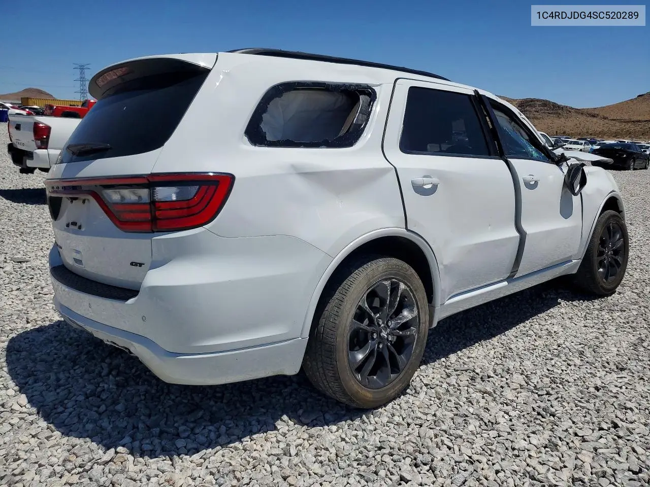 2025 Dodge Durango Gt VIN: 1C4RDJDG4SC520289 Lot: 53983156