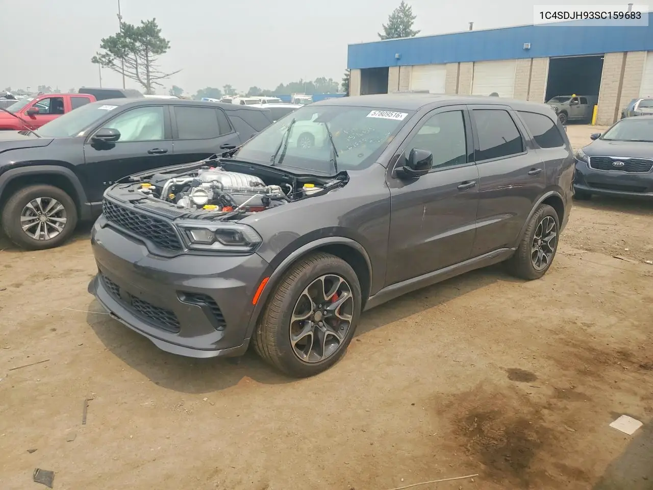 2025 Dodge Durango Srt Hellcat VIN: 1C4SDJH93SC159683 Lot: 57809516