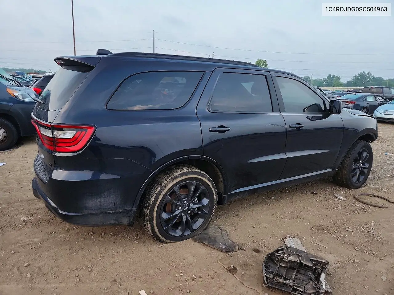 2025 Dodge Durango Gt VIN: 1C4RDJDG0SC504963 Lot: 60970416