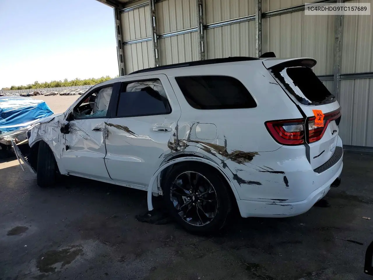 2026 Dodge Durango Gt VIN: 1C4RDHDG9TC157689 Lot: 59326546