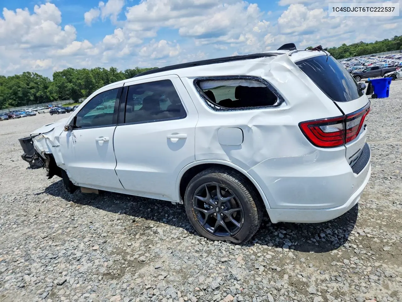 2026 Dodge Durango R/T VIN: 1C4SDJCT6TC222537 Lot: 60252596