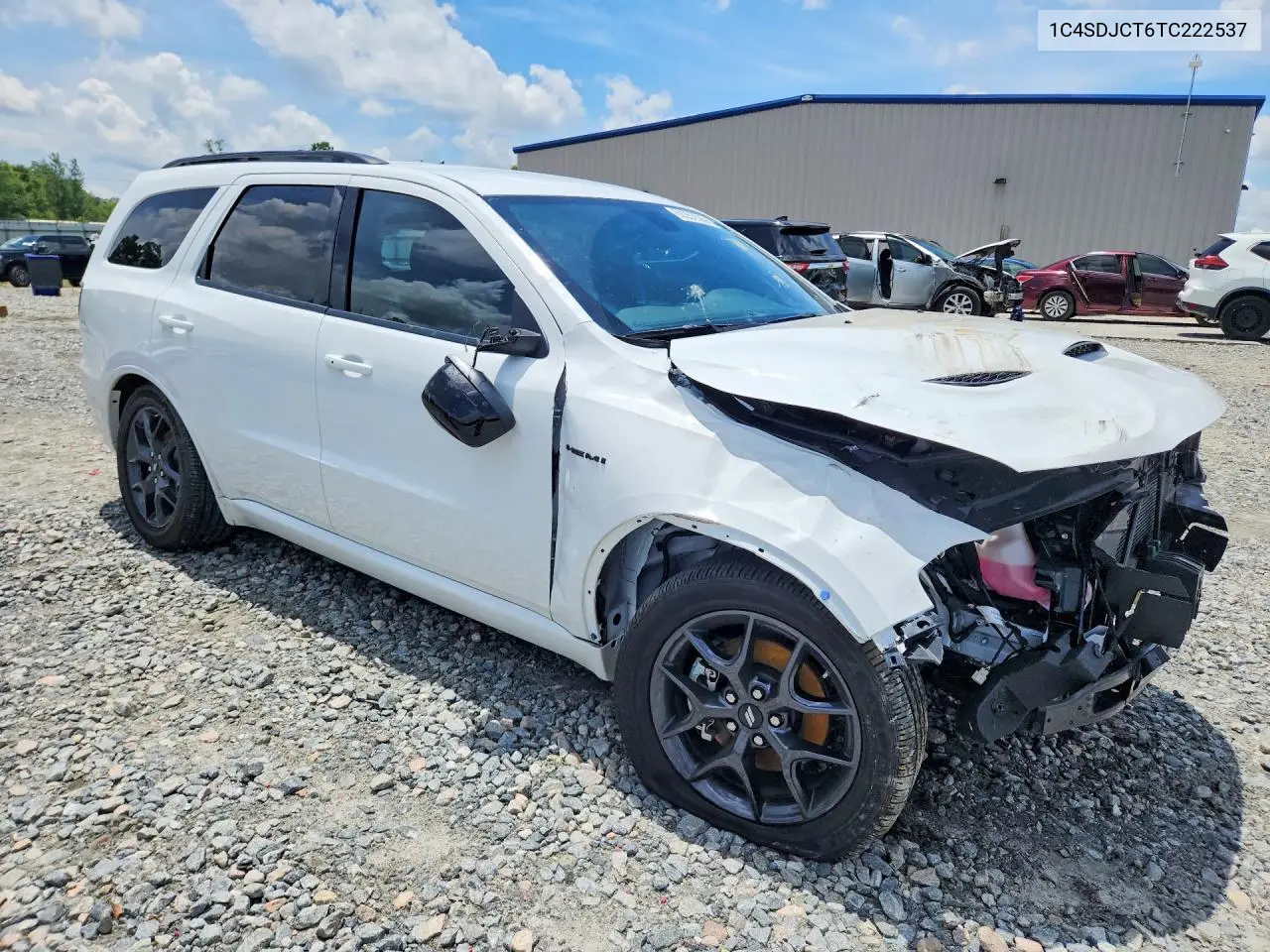 2026 Dodge Durango R/T VIN: 1C4SDJCT6TC222537 Lot: 60252596