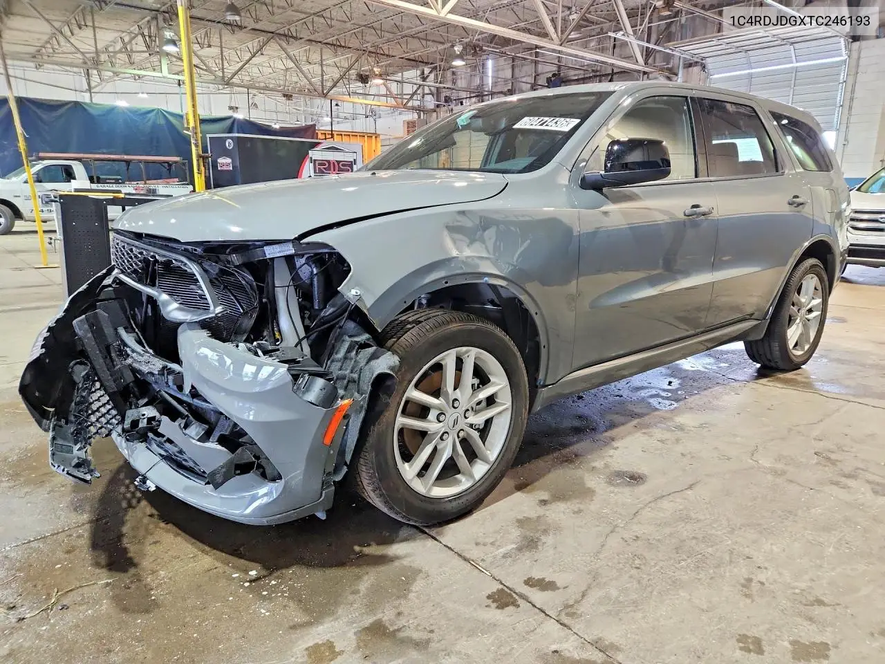 2026 Dodge Durango Gt VIN: 1C4RDJDGXTC246193 Lot: 60471436