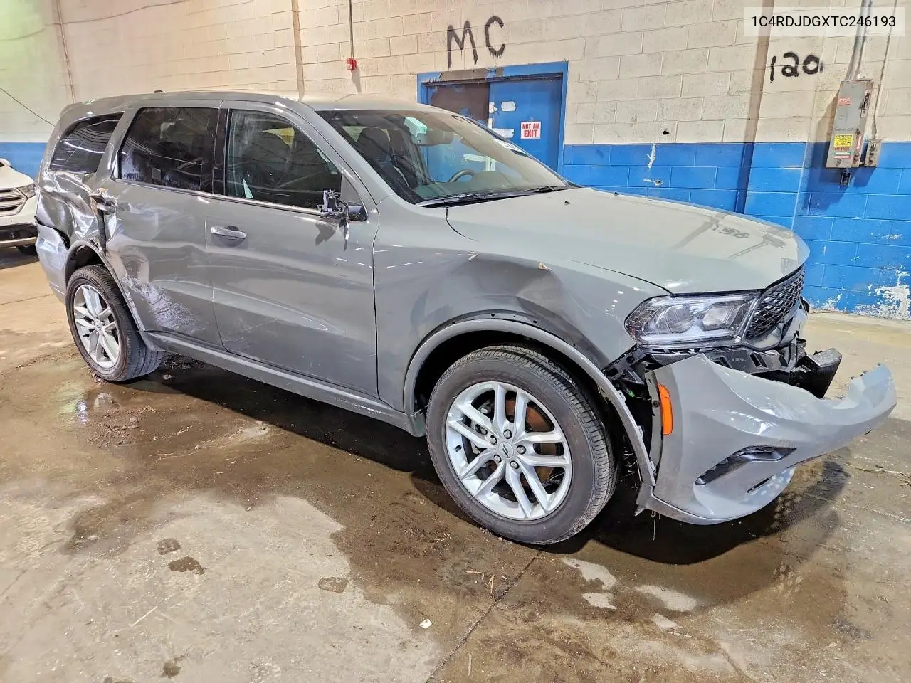 2026 Dodge Durango Gt VIN: 1C4RDJDGXTC246193 Lot: 60471436