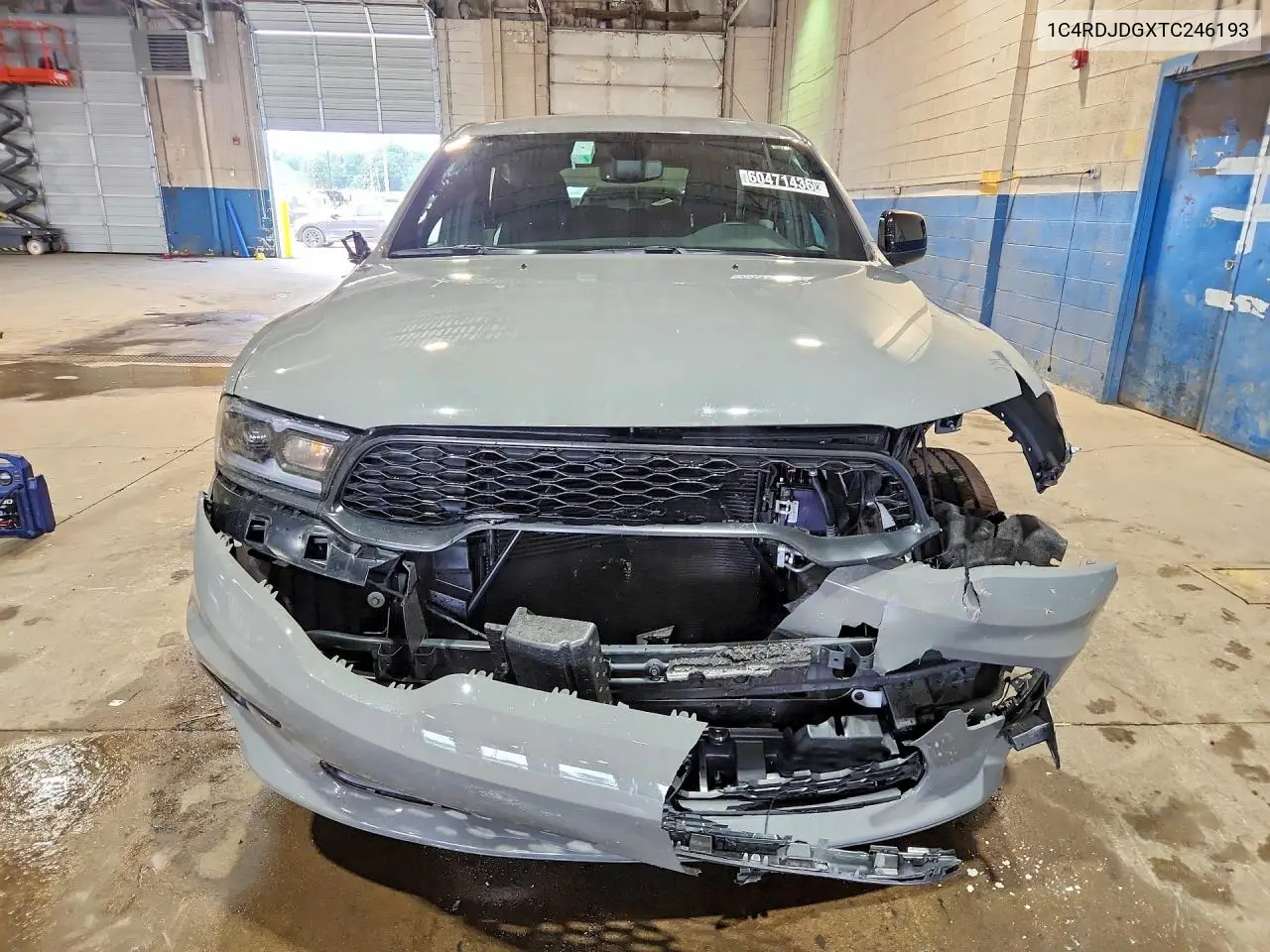 2026 Dodge Durango Gt VIN: 1C4RDJDGXTC246193 Lot: 60471436