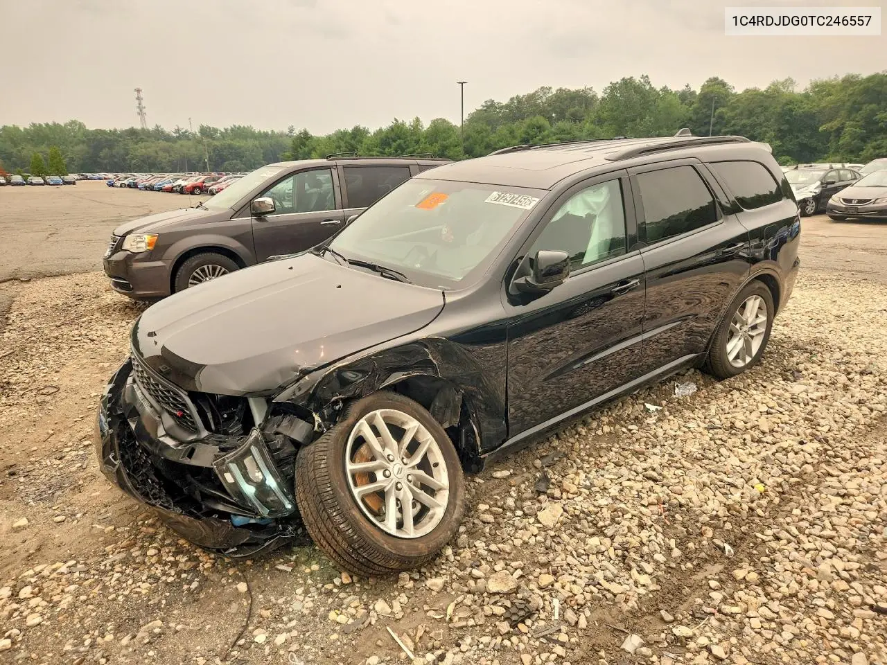 2026 Dodge Durango Gt VIN: 1C4RDJDG0TC246557 Lot: 61297456