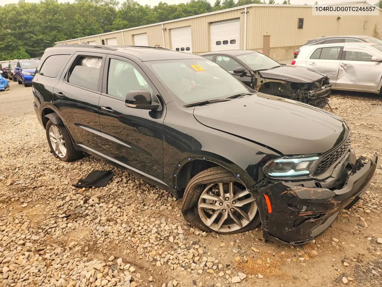 2026 Dodge Durango Gt VIN: 1C4RDJDG0TC246557 Lot: 61297456
