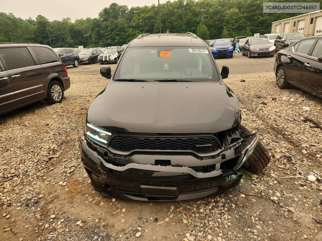 2026 Dodge Durango Gt VIN: 1C4RDJDG0TC246557 Lot: 61297456
