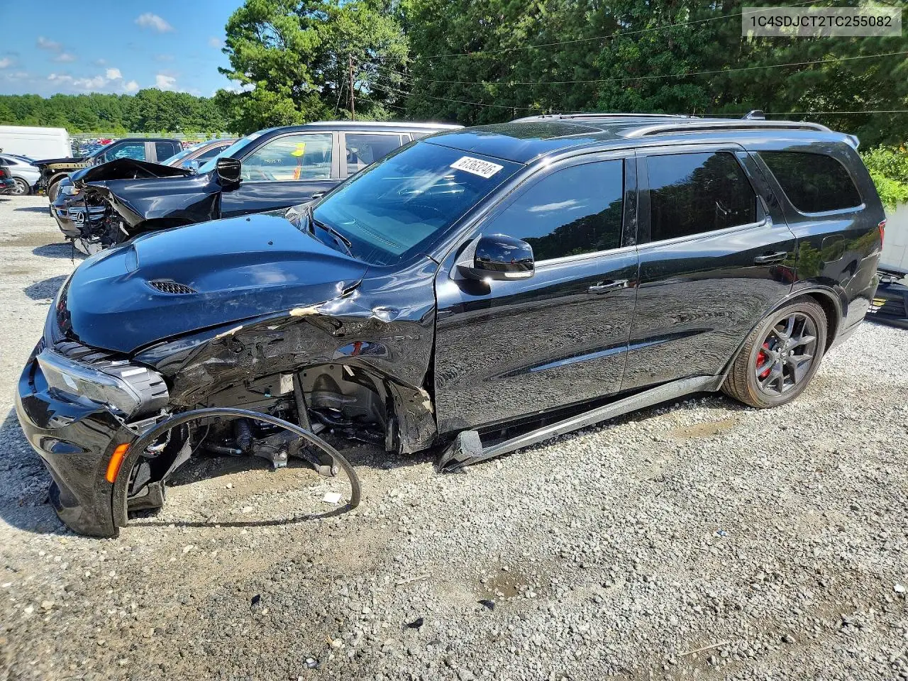 2026 Dodge Durango R/T VIN: 1C4SDJCT2TC255082 Lot: 61363246