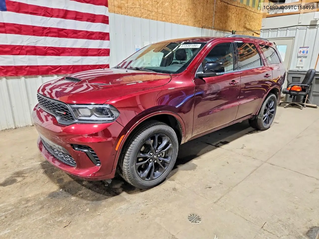 2026 Dodge Durango Gt VIN: 1C4RDJDG9TC158493 Lot: 61530186