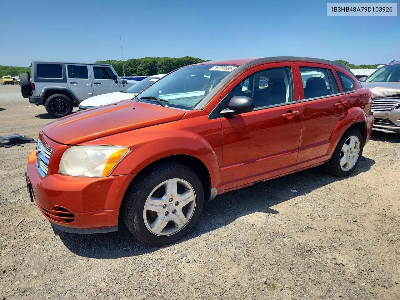 2009 Dodge Hornet VIN: 1B3HB48A79D103926 Lot: 59730896