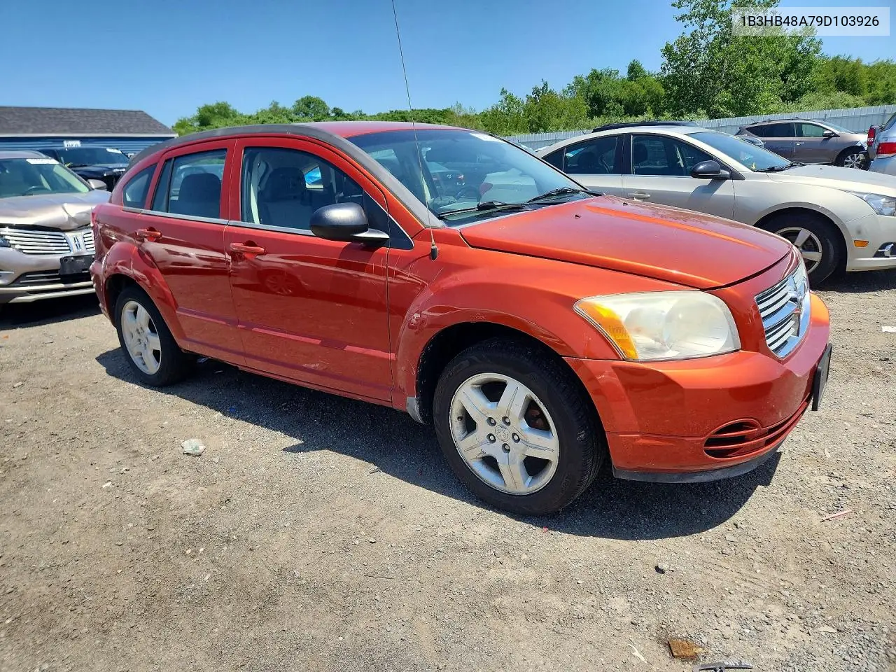 2009 Dodge Hornet VIN: 1B3HB48A79D103926 Lot: 59730896