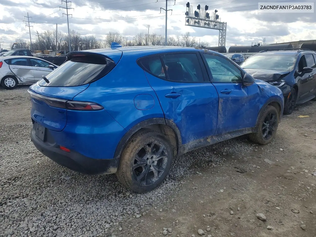 2023 Dodge Hornet Gt VIN: ZACNDFAN1P3A03783 Lot: 45730136