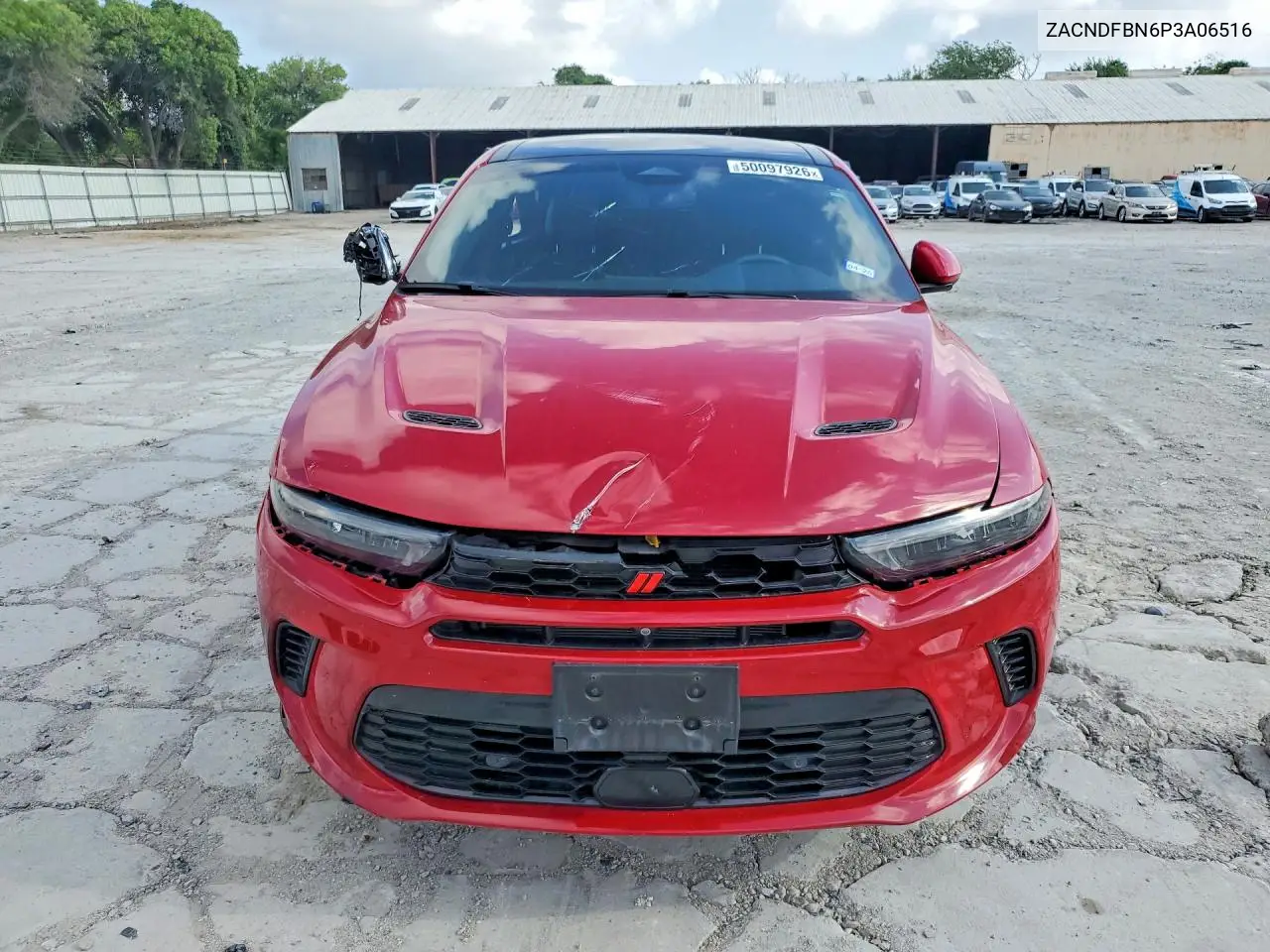 2023 Dodge Hornet Gt Plus VIN: ZACNDFBN6P3A06516 Lot: 50097926