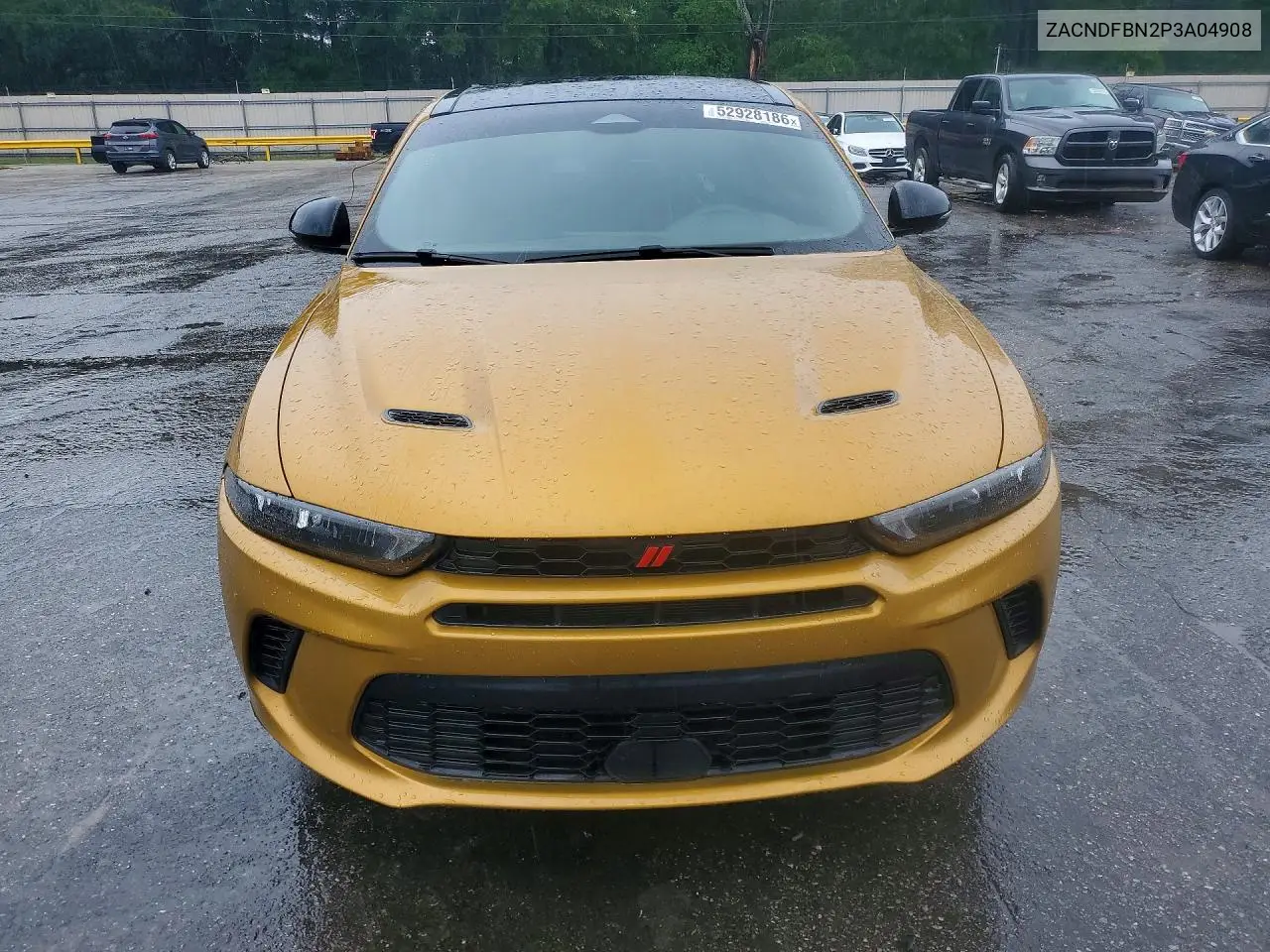 2023 Dodge Hornet Gt Plus VIN: ZACNDFBN2P3A04908 Lot: 52928186