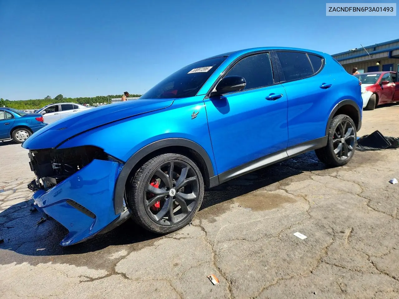 2023 Dodge Hornet Gt Plus VIN: ZACNDFBN6P3A01493 Lot: 53097206