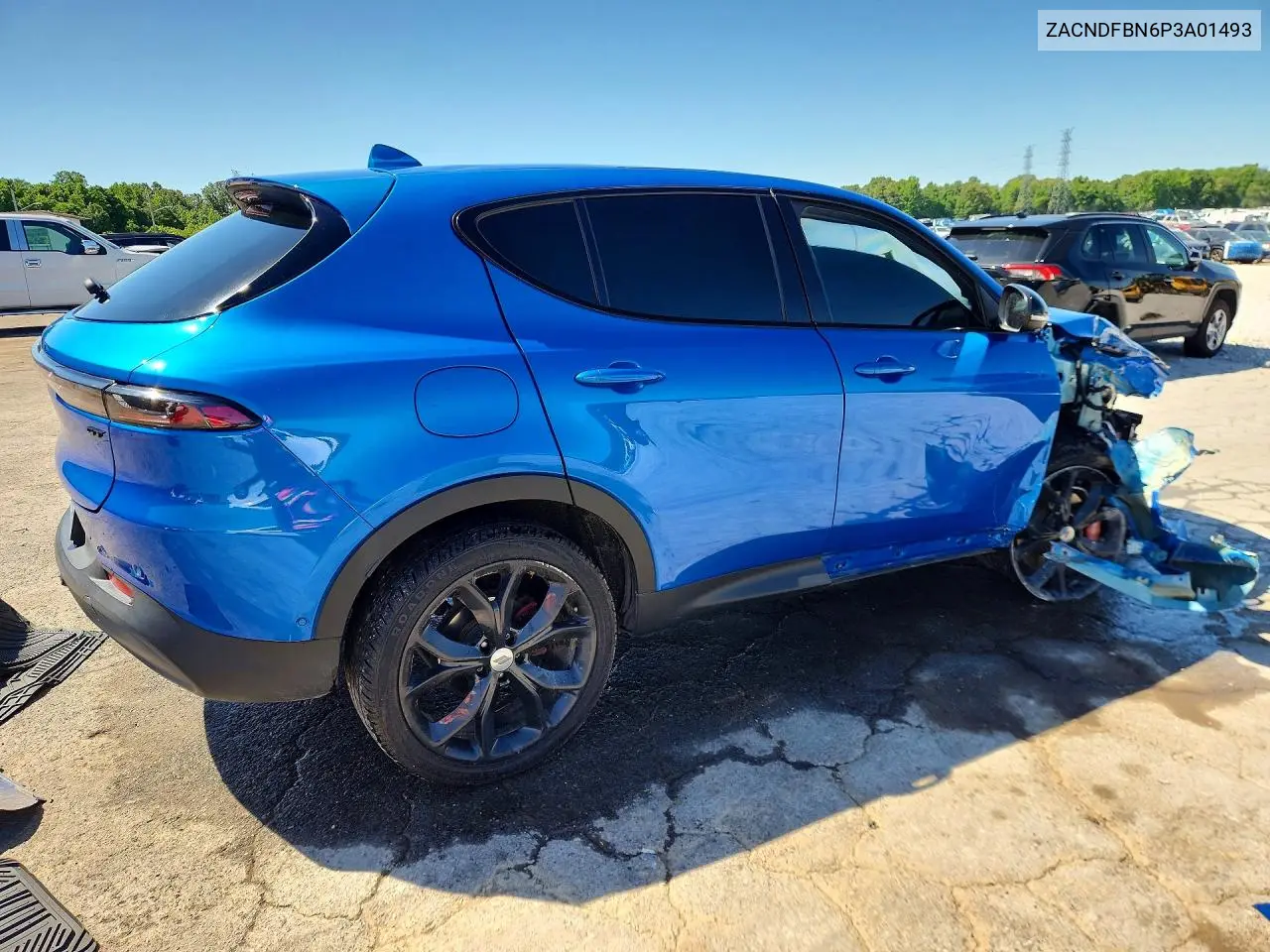 2023 Dodge Hornet Gt Plus VIN: ZACNDFBN6P3A01493 Lot: 53097206