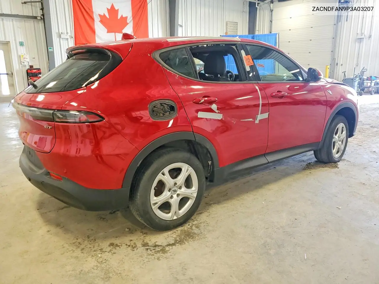 2023 Dodge Hornet Gt VIN: ZACNDFAN9P3A03207 Lot: 53253526