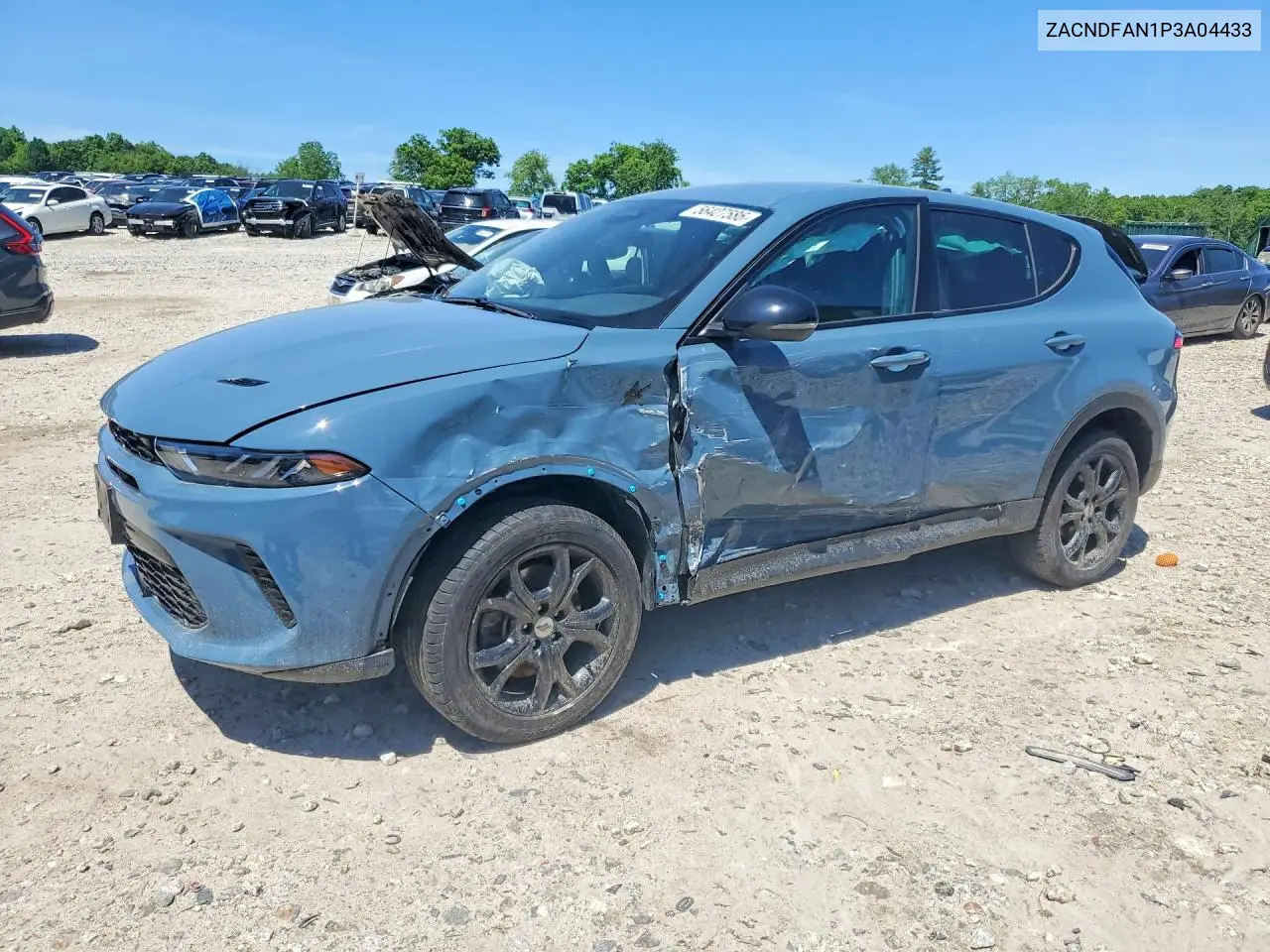 2023 Dodge Hornet Gt VIN: ZACNDFAN1P3A04433 Lot: 56427586