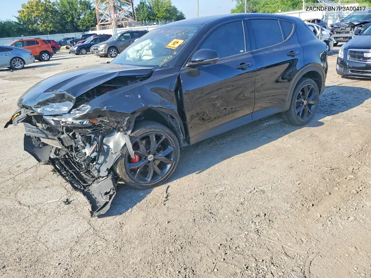 2023 Dodge Hornet Gt Plus VIN: ZACNDFBN7P3A00417 Lot: 60784616