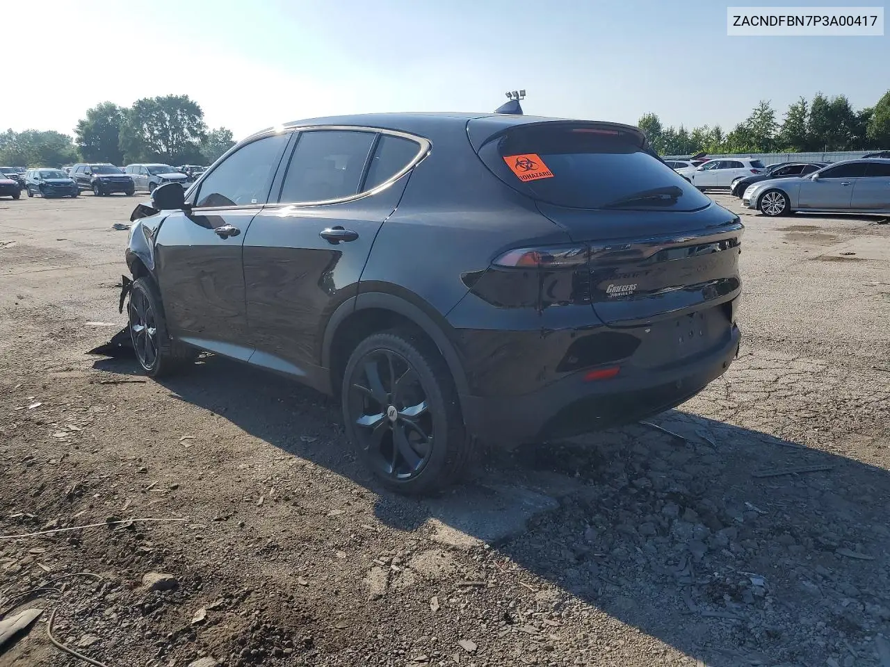 2023 Dodge Hornet Gt Plus VIN: ZACNDFBN7P3A00417 Lot: 60784616