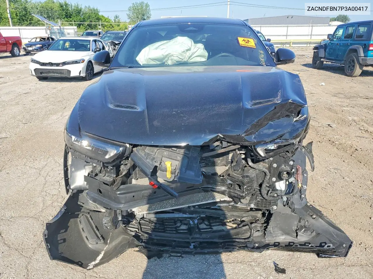 2023 Dodge Hornet Gt Plus VIN: ZACNDFBN7P3A00417 Lot: 60784616