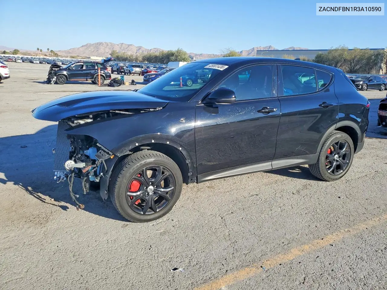 2024 Dodge Hornet Gt Plus VIN: ZACNDFBN1R3A10590 Lot: 45661436