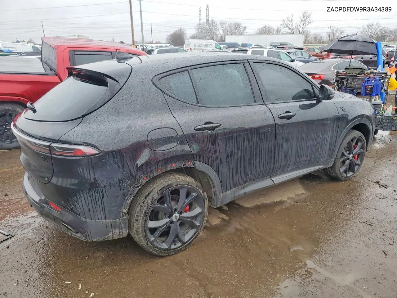 2024 Dodge Hornet R VIN: ZACPDFDW9R3A34389 Lot: 48439146