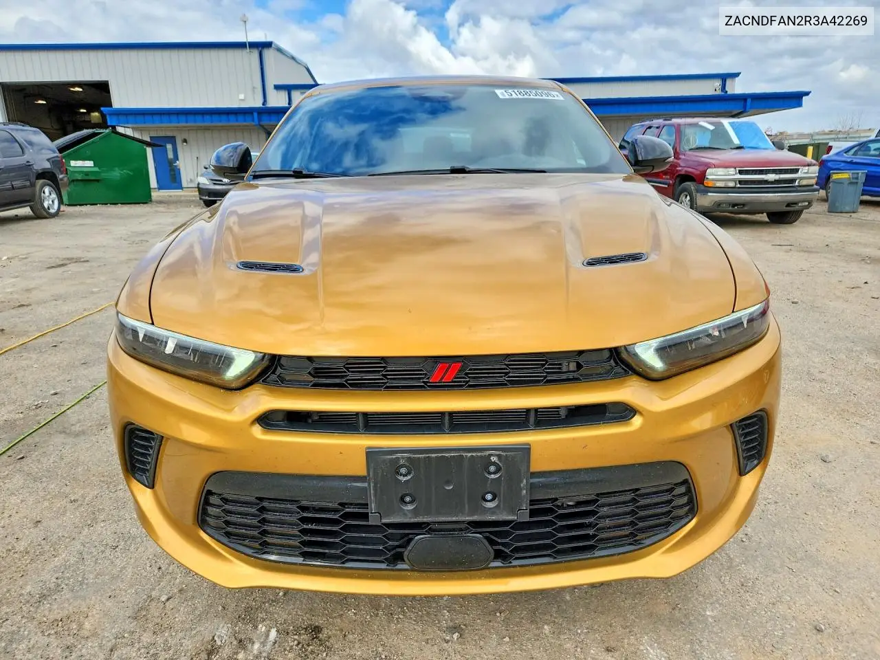 2024 Dodge Hornet Gt VIN: ZACNDFAN2R3A42269 Lot: 51885096