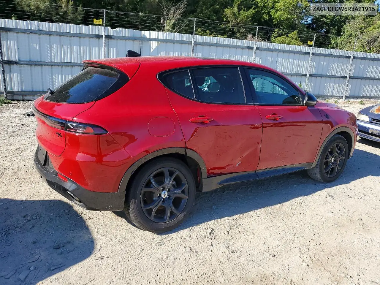 2024 Dodge Hornet R VIN: ZACPDFDW5R3A21915 Lot: 52905636