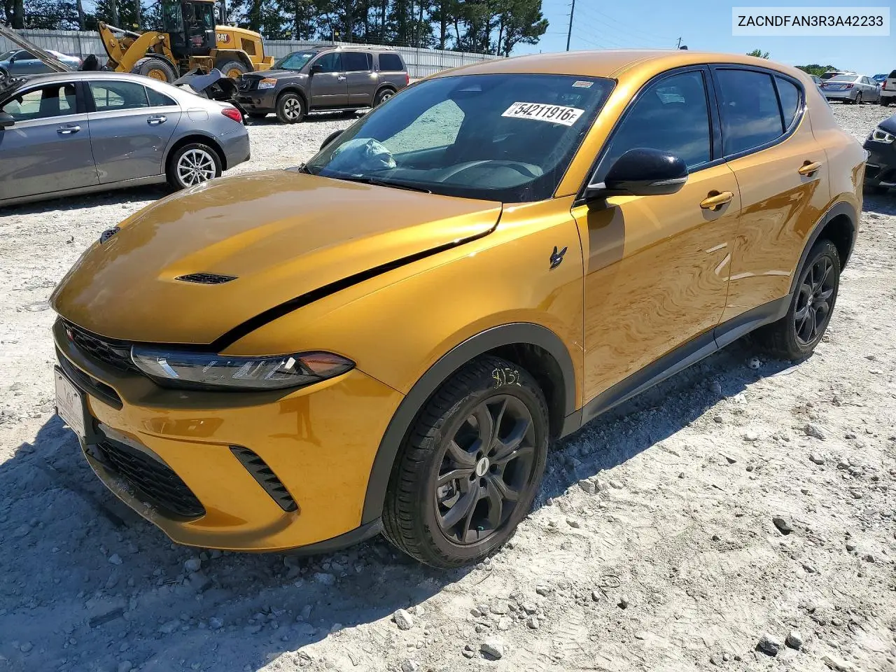 2024 Dodge Hornet Gt VIN: ZACNDFAN3R3A42233 Lot: 54211916