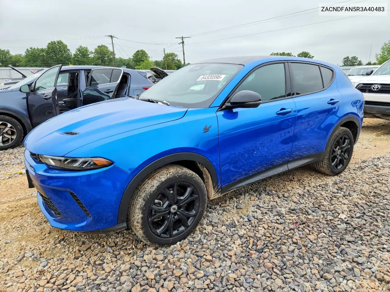 2024 Dodge Hornet Gt VIN: ZACNDFAN5R3A40483 Lot: 54320896
