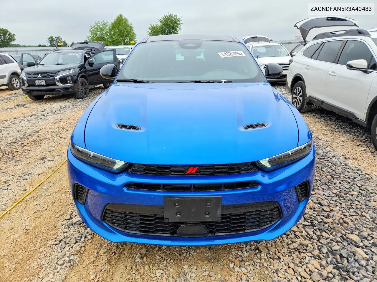 2024 Dodge Hornet Gt VIN: ZACNDFAN5R3A40483 Lot: 54320896