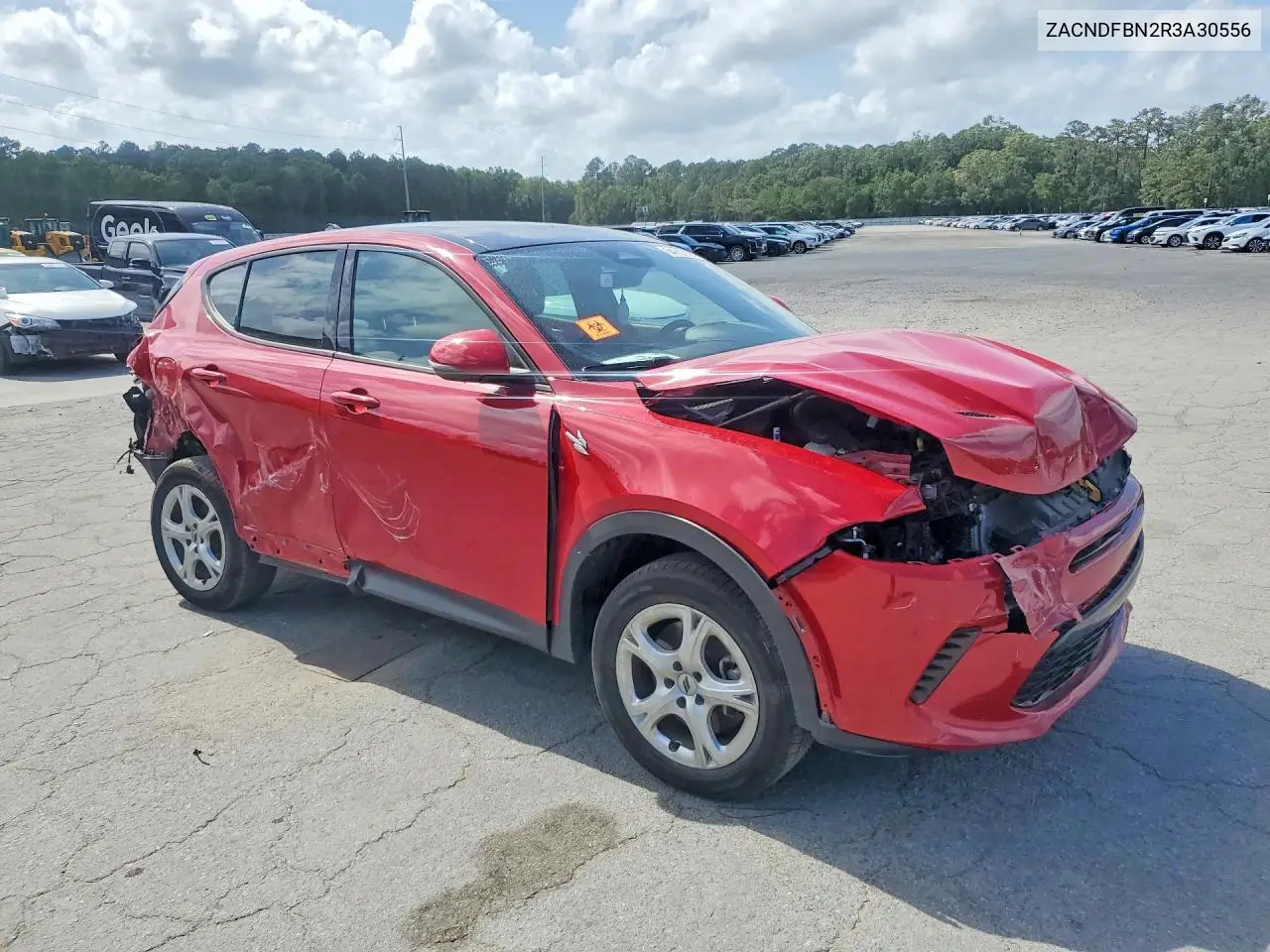 2024 Dodge Hornet Gt Plus VIN: ZACNDFBN2R3A30556 Lot: 54838926
