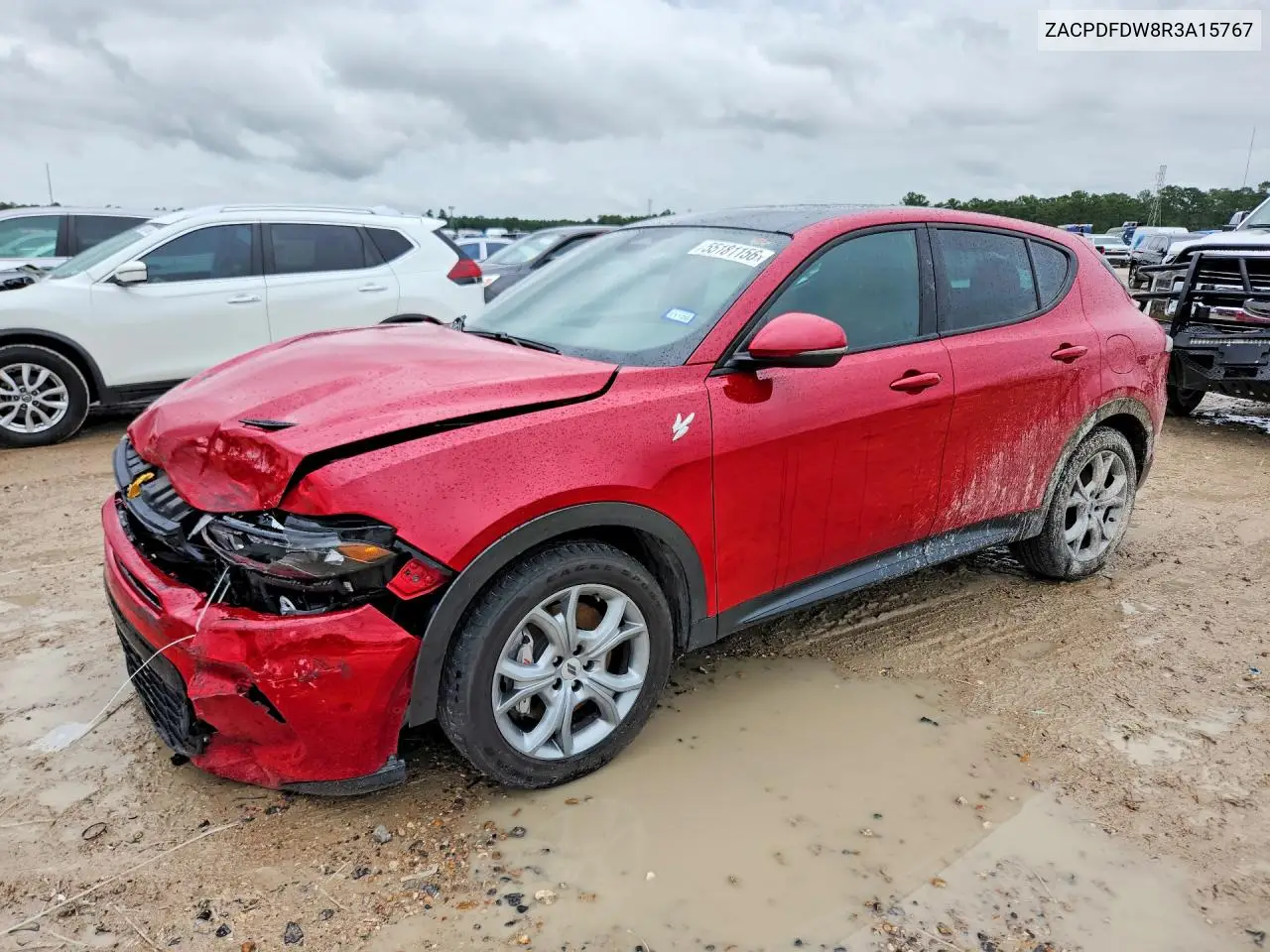 2024 Dodge Hornet R/T Plus VIN: ZACPDFDW8R3A15767 Lot: 55181156