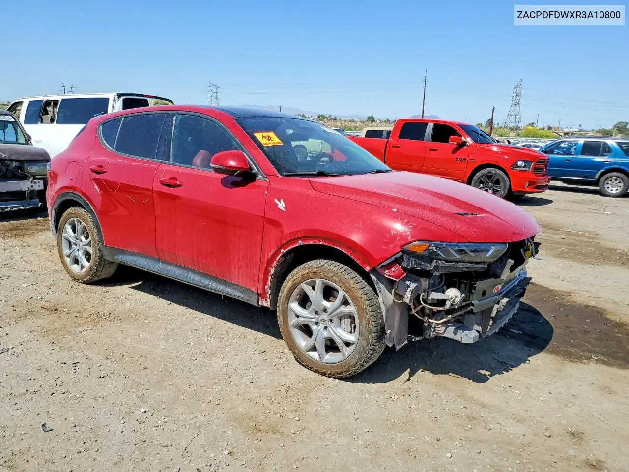 2024 Dodge Hornet R VIN: ZACPDFDWXR3A10800 Lot: 56336296