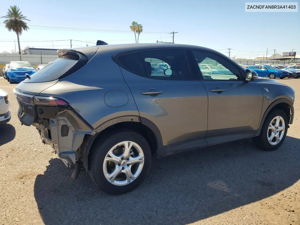 2024 Dodge Hornet Gt VIN: ZACNDFAN8R3A41403 Lot: 56424236