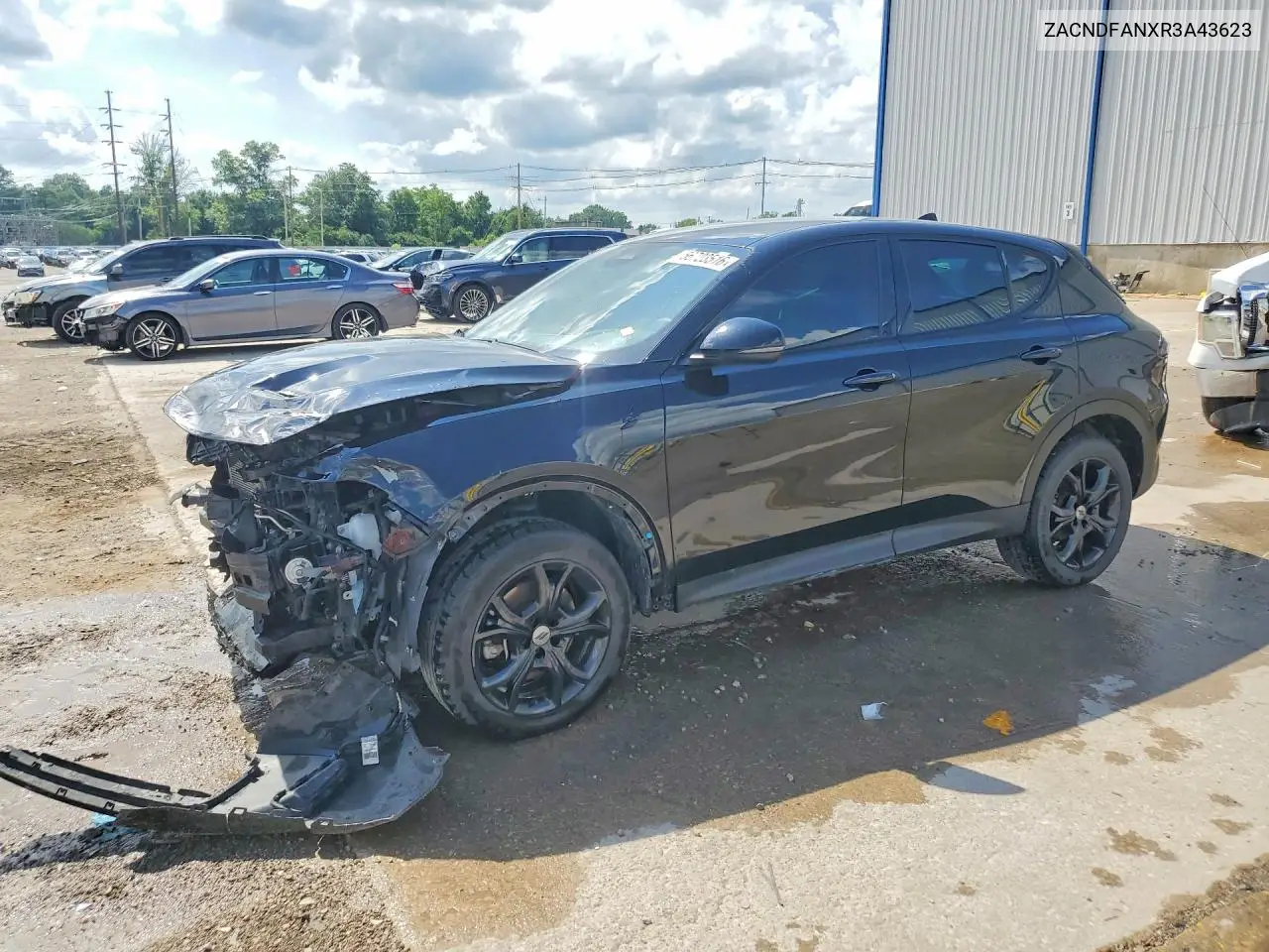 2024 Dodge Hornet Gt VIN: ZACNDFANXR3A43623 Lot: 56723516